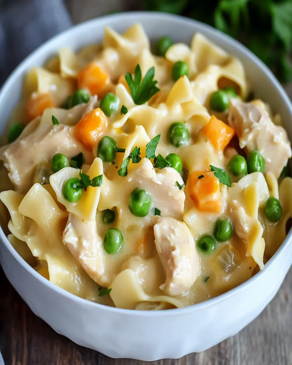 Instant Pot Chicken Noodle Casserole First Image First Image