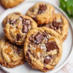 Millionaire Toffee Chocolate Chunk Cookies First Image First Image