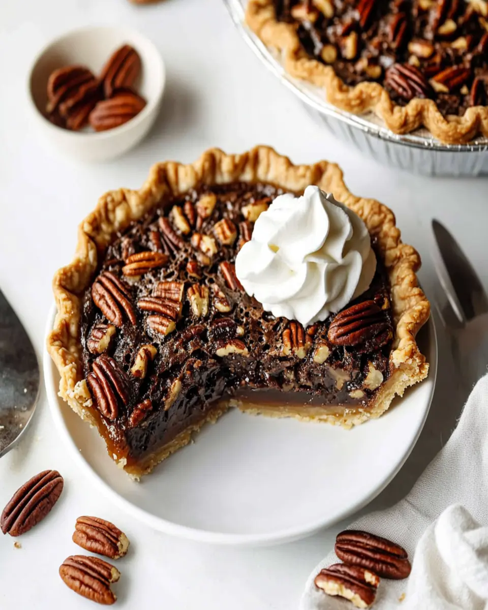 Chocolate Pecan Pie First Image First Image