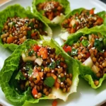 Asian Lentil Lettuce Wraps First Image First Image