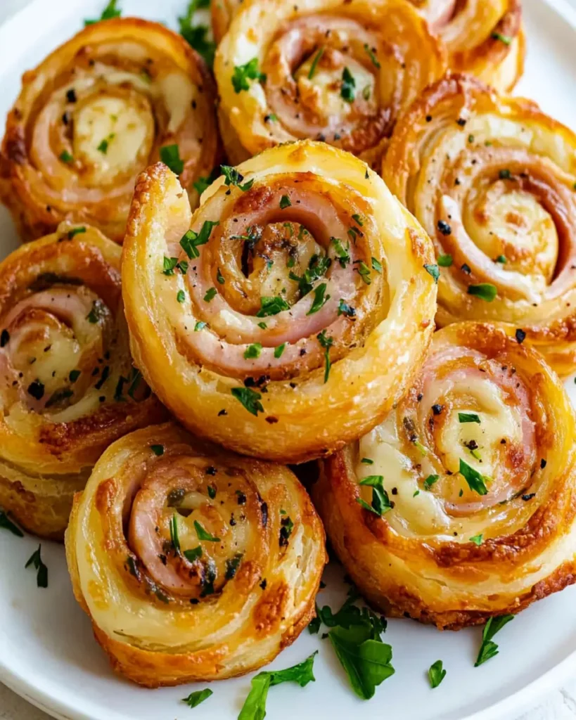 Ham and Cheese Pinwheels First Image First Image