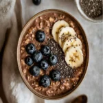 Healthy Chocolate Overnight Oats First Image First Image