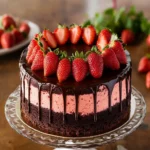 Chocolate Strawberry Cake First Image First Image