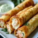 Crab & Shrimp Queso Taquitos First Image First Image