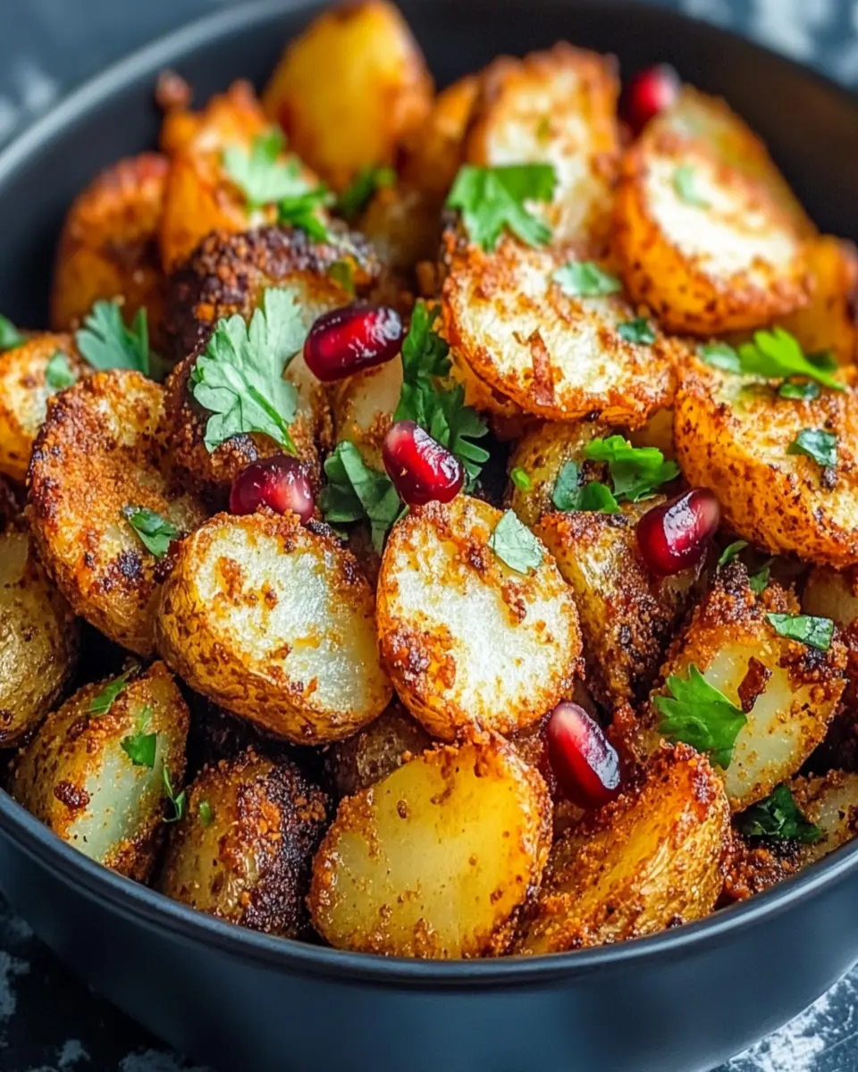 Crispy Chaat Masala Potatoes: A Flavor Explosion Recipe First Image First Image