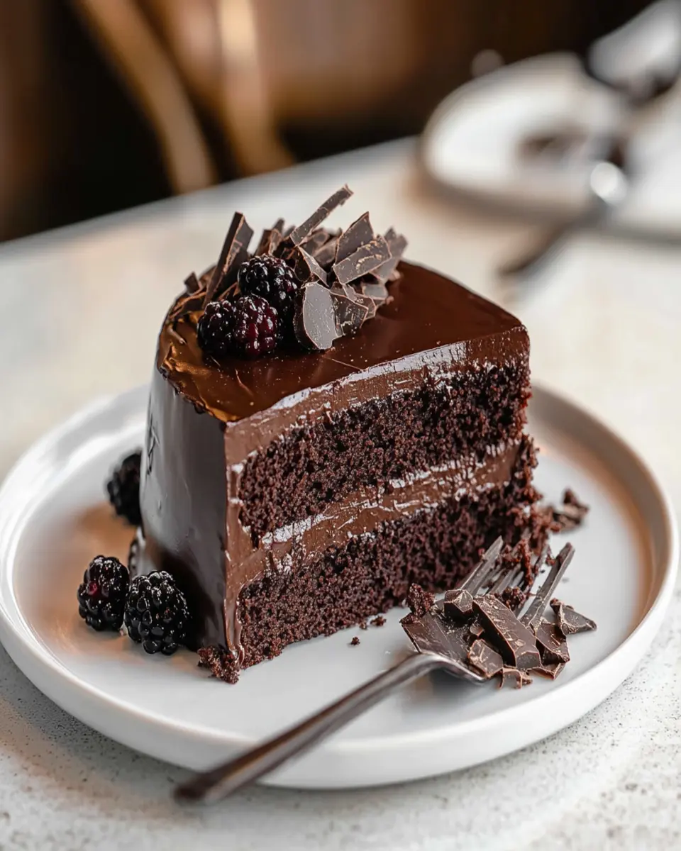 The Best Chocolate Cake First Image First Image