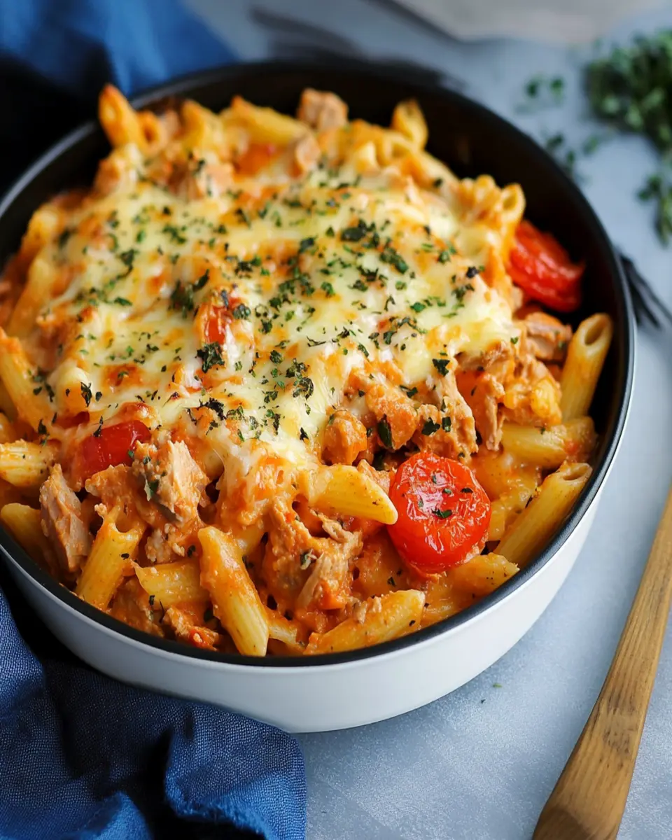 Tomato Tuna Pasta Bake First Image First Image