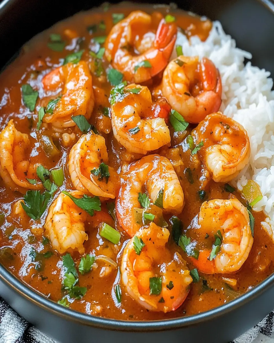 Easy Shrimp Stew (Shrimp Étouffée) First Image First Image