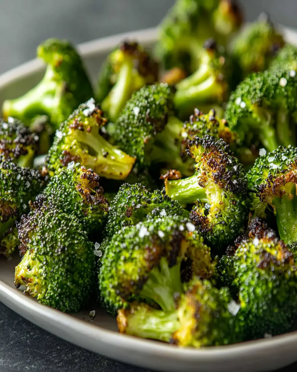 Irresistible Baked Broccoli: A Crunchy Veggie Delight First Image First Image