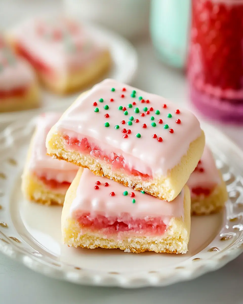 Strawberry Pop Tart Sugar Cookies First Image First Image