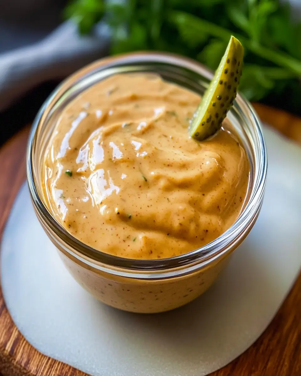 How to Make Burger Sauce First Image First Image