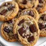 Bourbon Brown Butter Chocolate Chunk Cookies First Image First Image