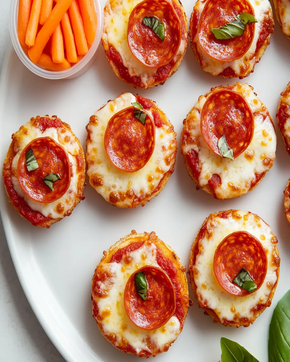Mini Lunchbox Pizzas First Image First Image