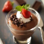 Homemade Chocolate Mousse First Image First Image