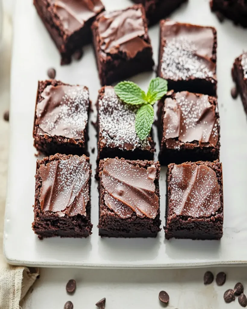 Healthy Brownies First Image First Image