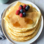 How to Make Crepes with Pancake Mix First Image First Image