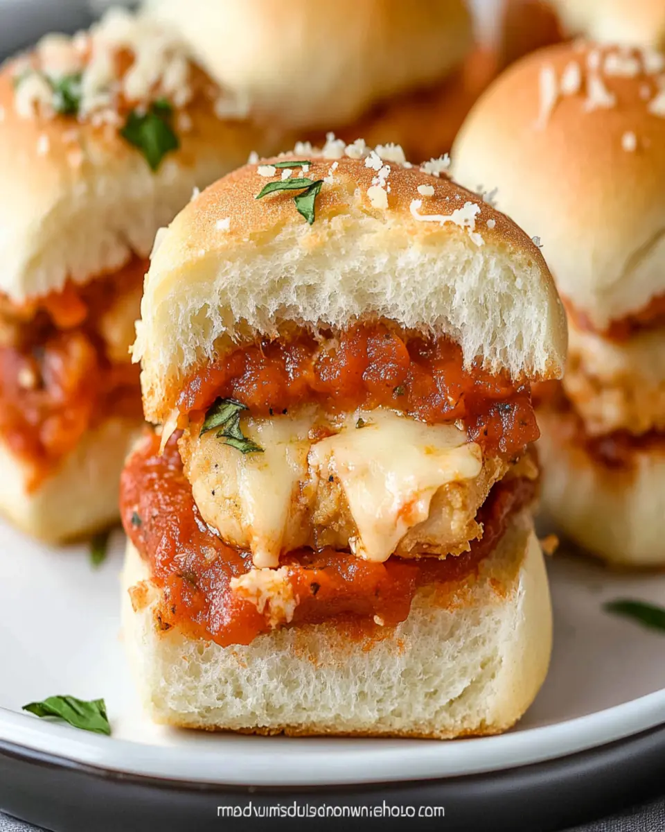 Chicken Parm Sliders First Image First Image