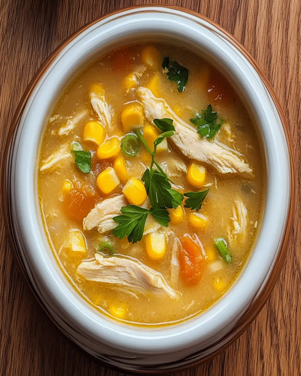 CHICKEN CORN SOUP First Image First Image