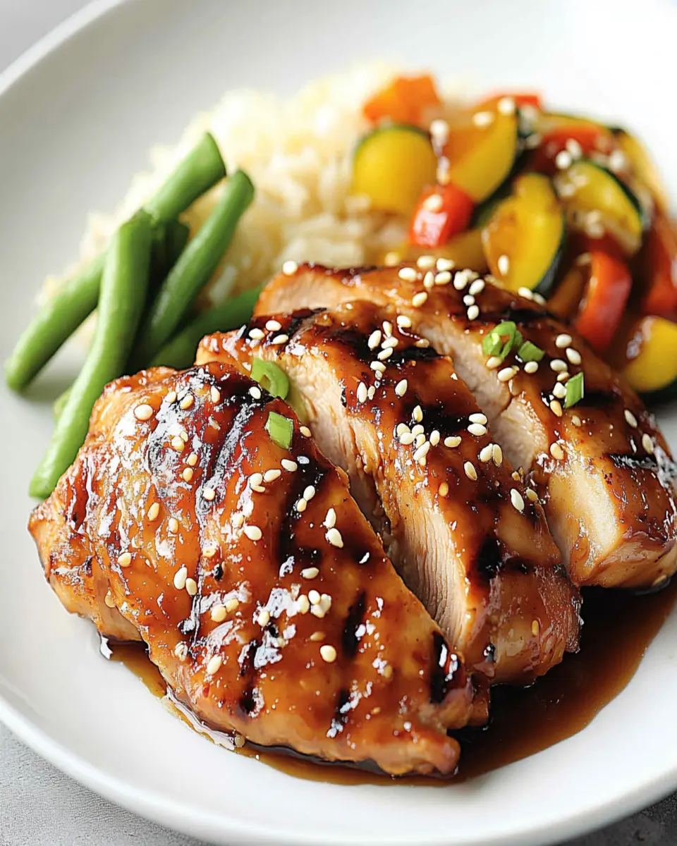 5 Star Grilled Teriyaki Chicken Recipe First Image First Image