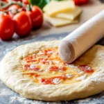 Easy Homemade Pizza Dough First Image First Image