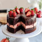 Chocolate Strawberry Cake First Image First Image