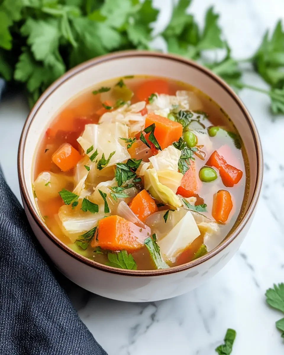 Instant Pot Cabbage Vegetable Soup First Image First Image