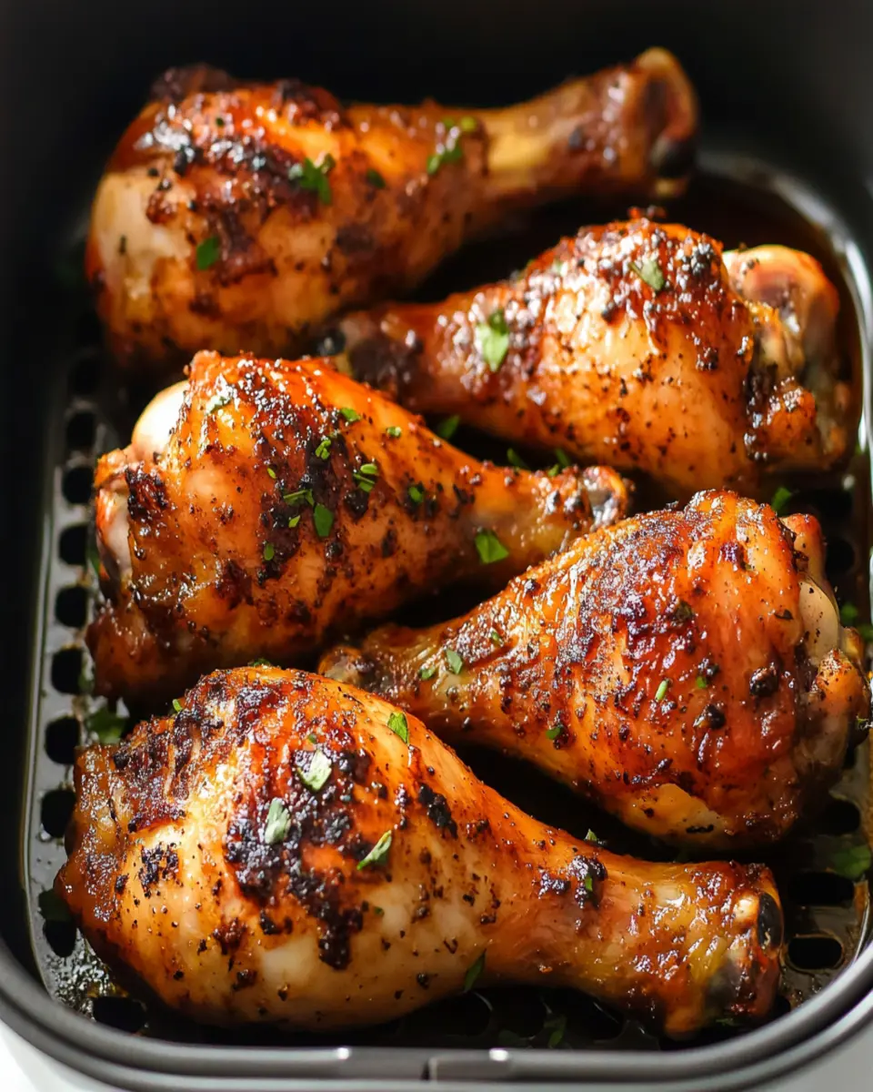 Air Fryer Chicken Legs First Image First Image