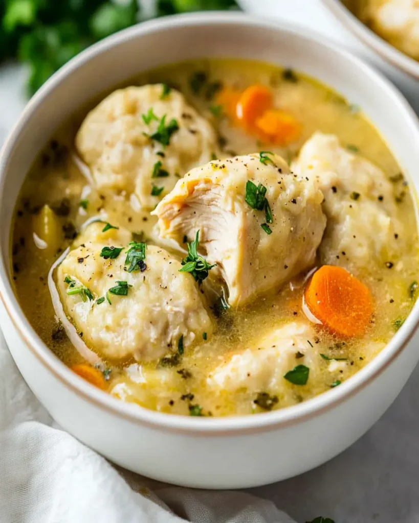 Chicken and Dumpling Soup First Image First Image
