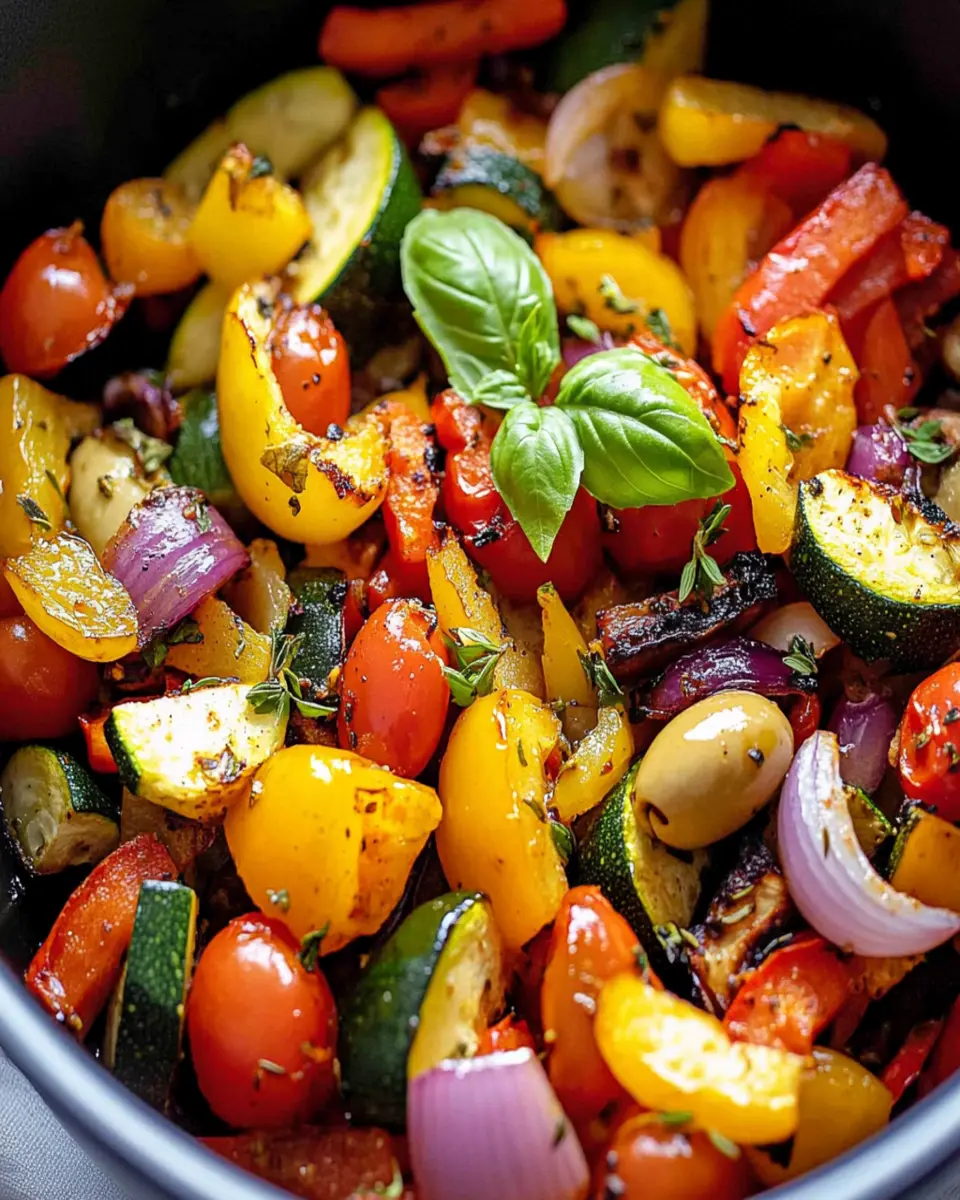Air Fryer Mediterranean Vegetables First Image First Image