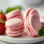 Strawberry Macaron Shells First Image First Image
