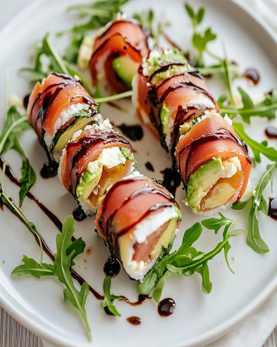 Italian Sushi Rolls First Image First Image