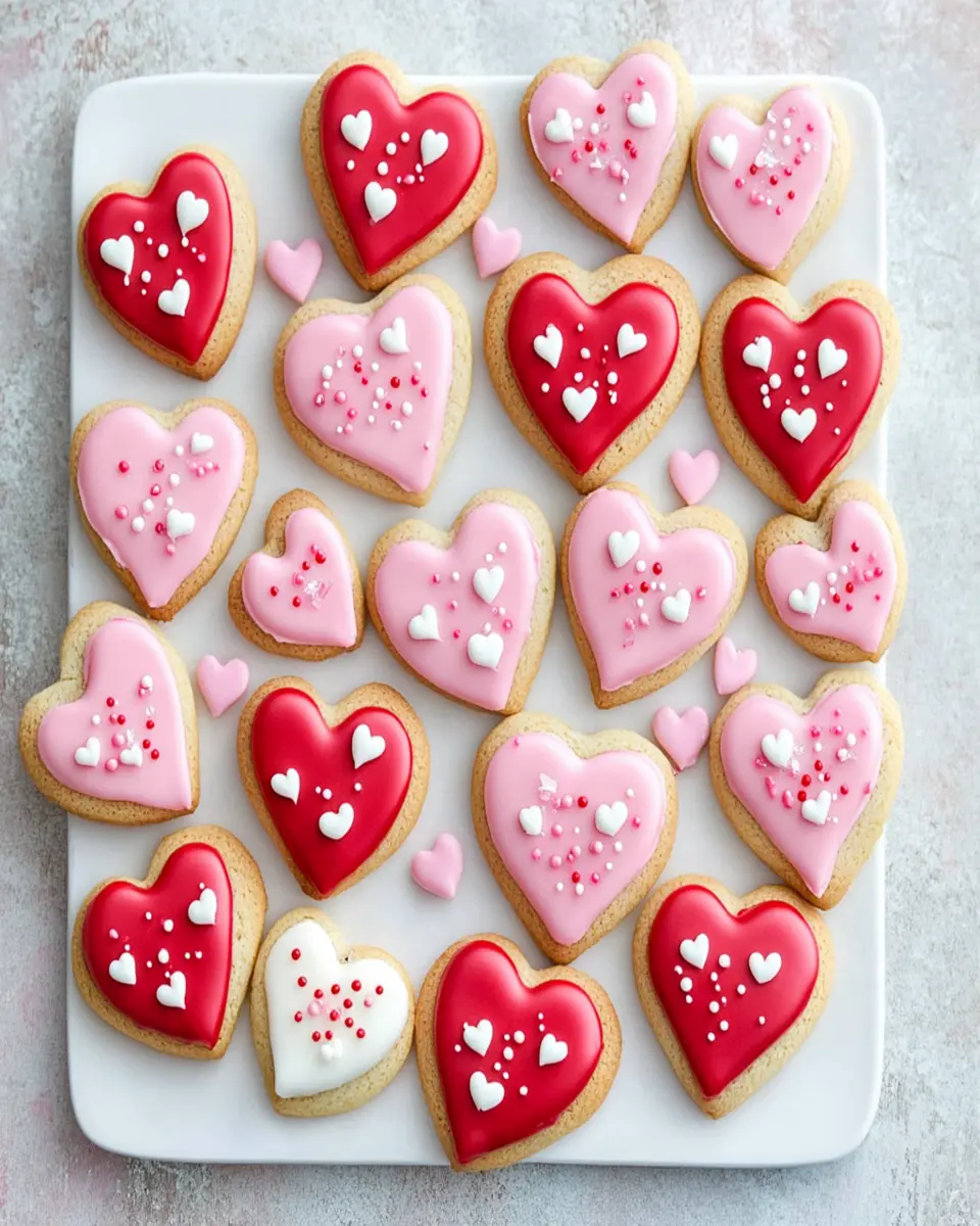 Mini Heart Sugar Cookies First Image First Image