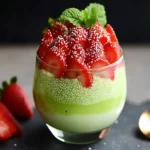 Strawberry Matcha Sago First Image First Image