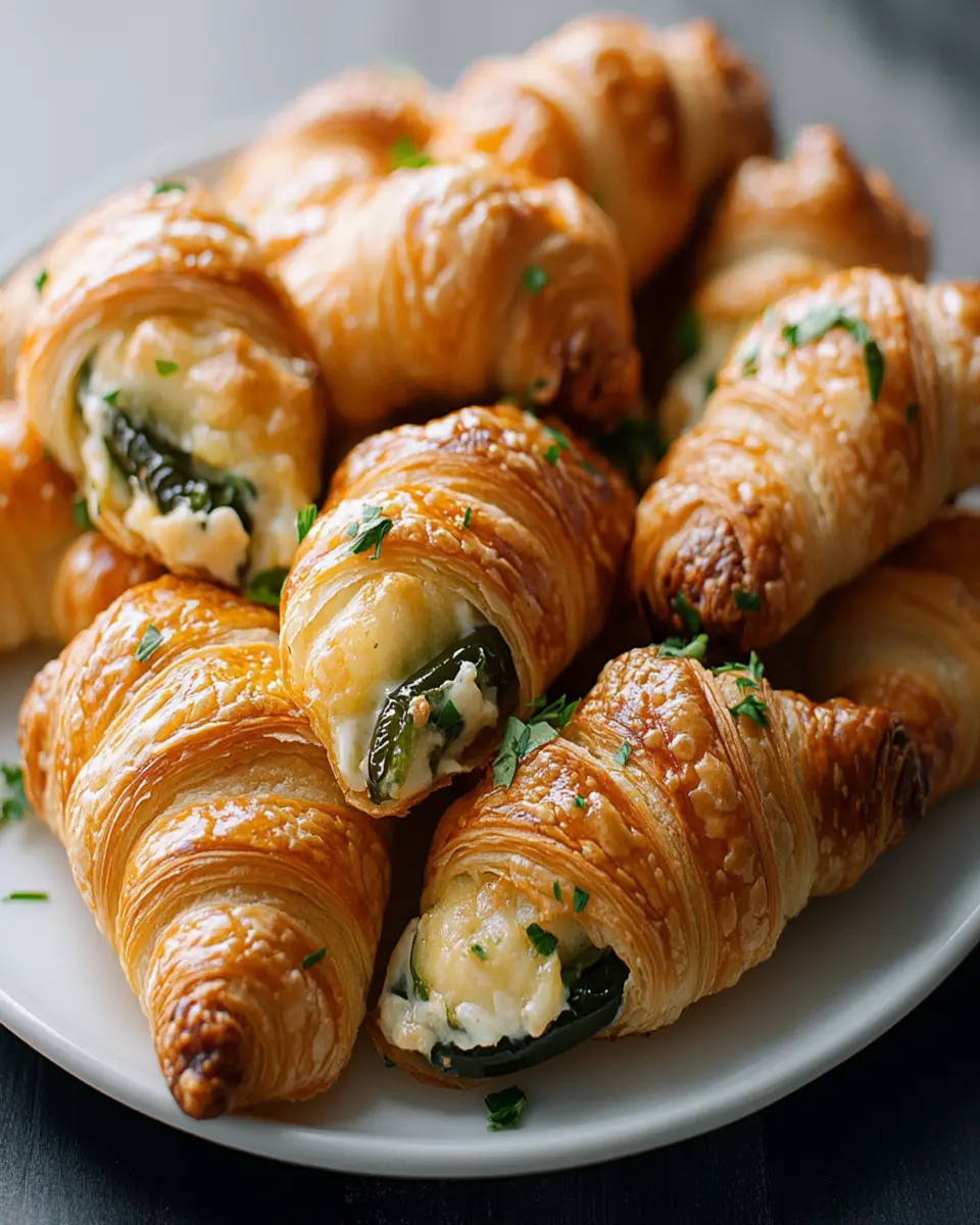 Garlic Croissant Jalapeño Poppers First Image First Image