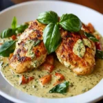 Chicken in Basil Cream Sauce First Image First Image
