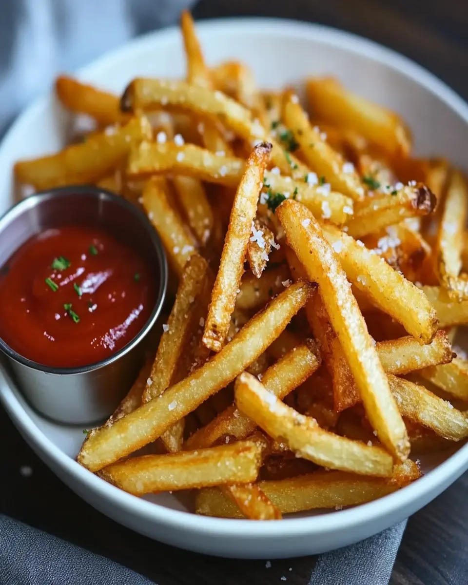 Homemade McDonald’s French Fries First Image First Image
