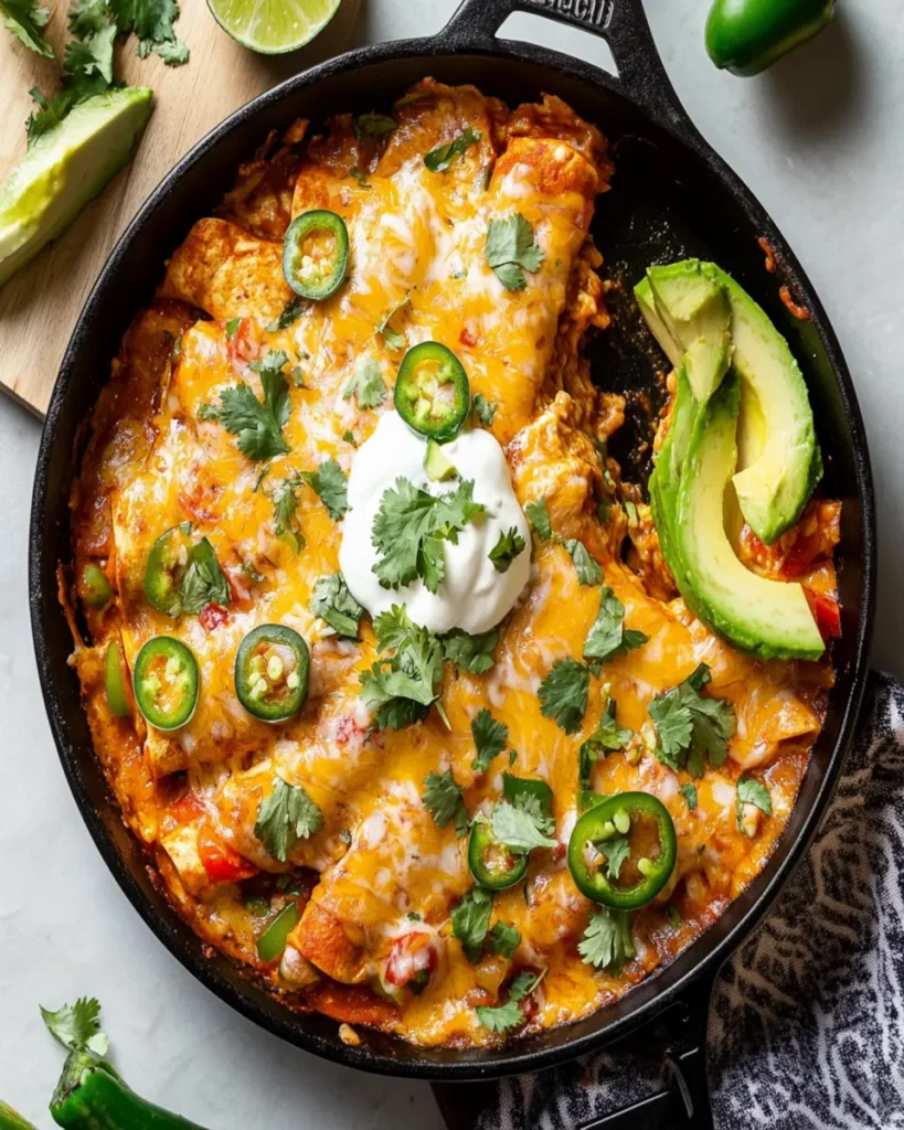 Chicken Enchilada Skillet First Image First Image
