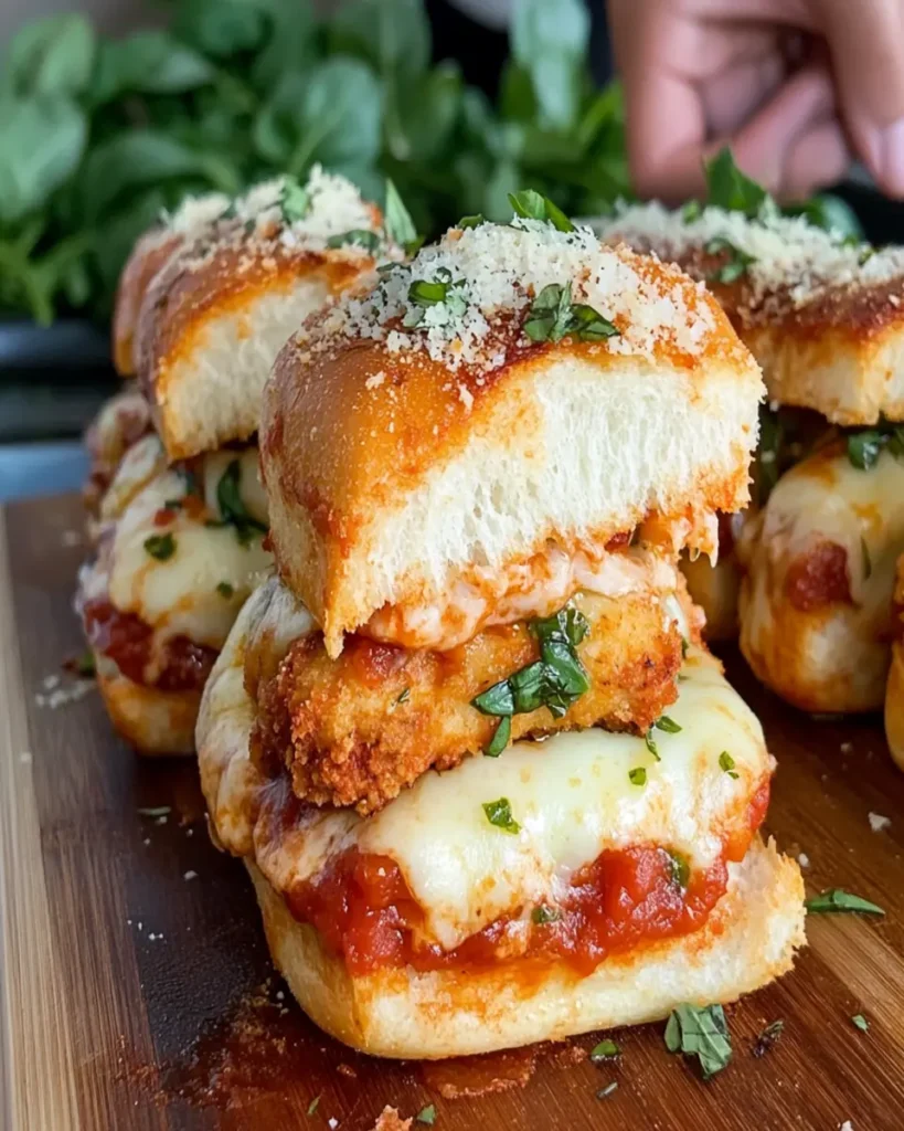 Chicken Parmesan Sliders First Image First Image