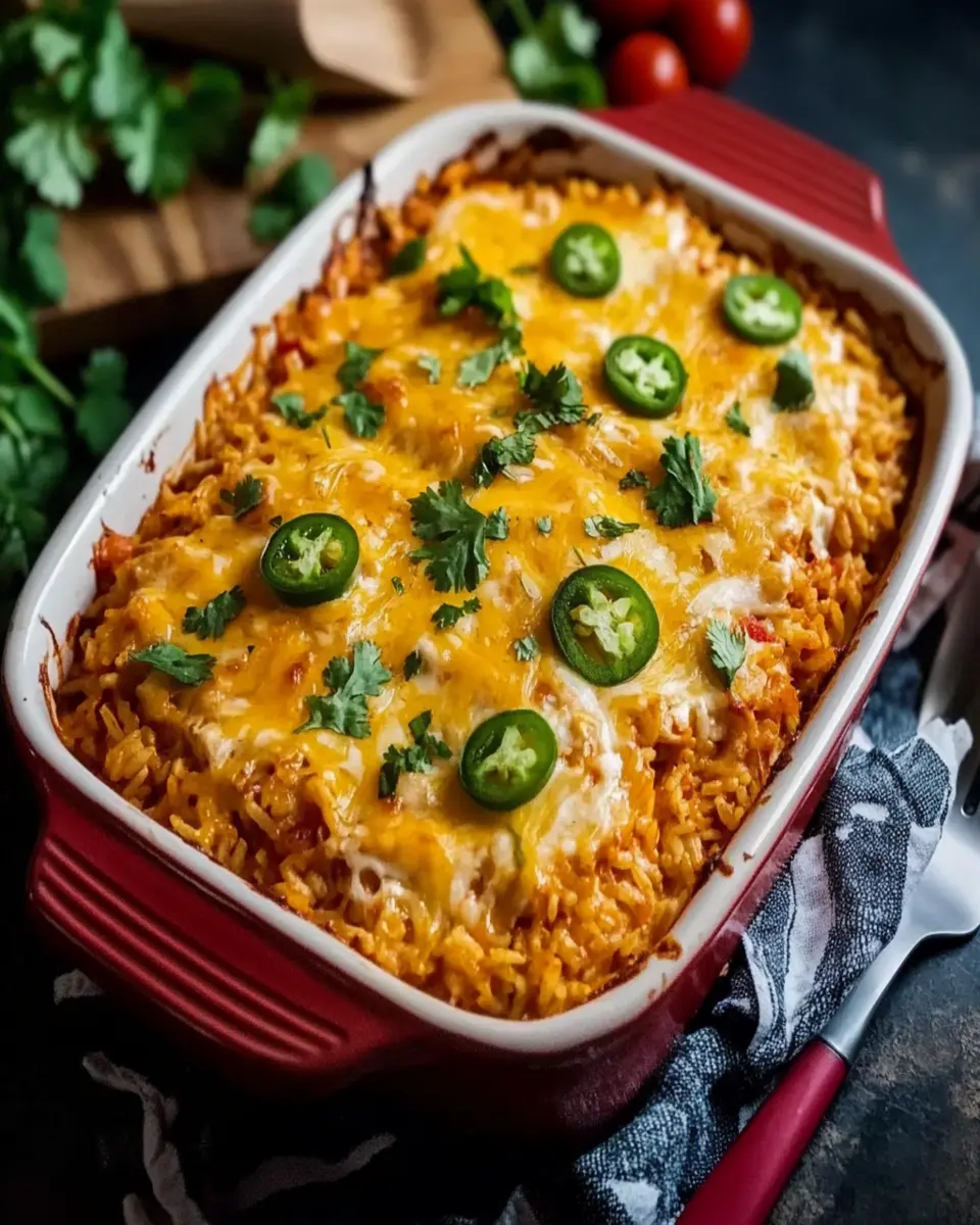 Chicken Enchilada Rice Casserole First Image First Image