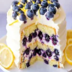 Lemon Blueberry Cake First Image First Image