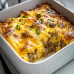 Sausage Egg and Cheese Casserole First Image First Image
