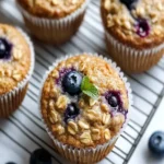 Blueberry Oatmeal Muffins First Image First Image