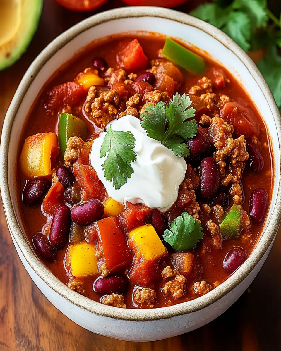 Ground Turkey Chili First Image First Image