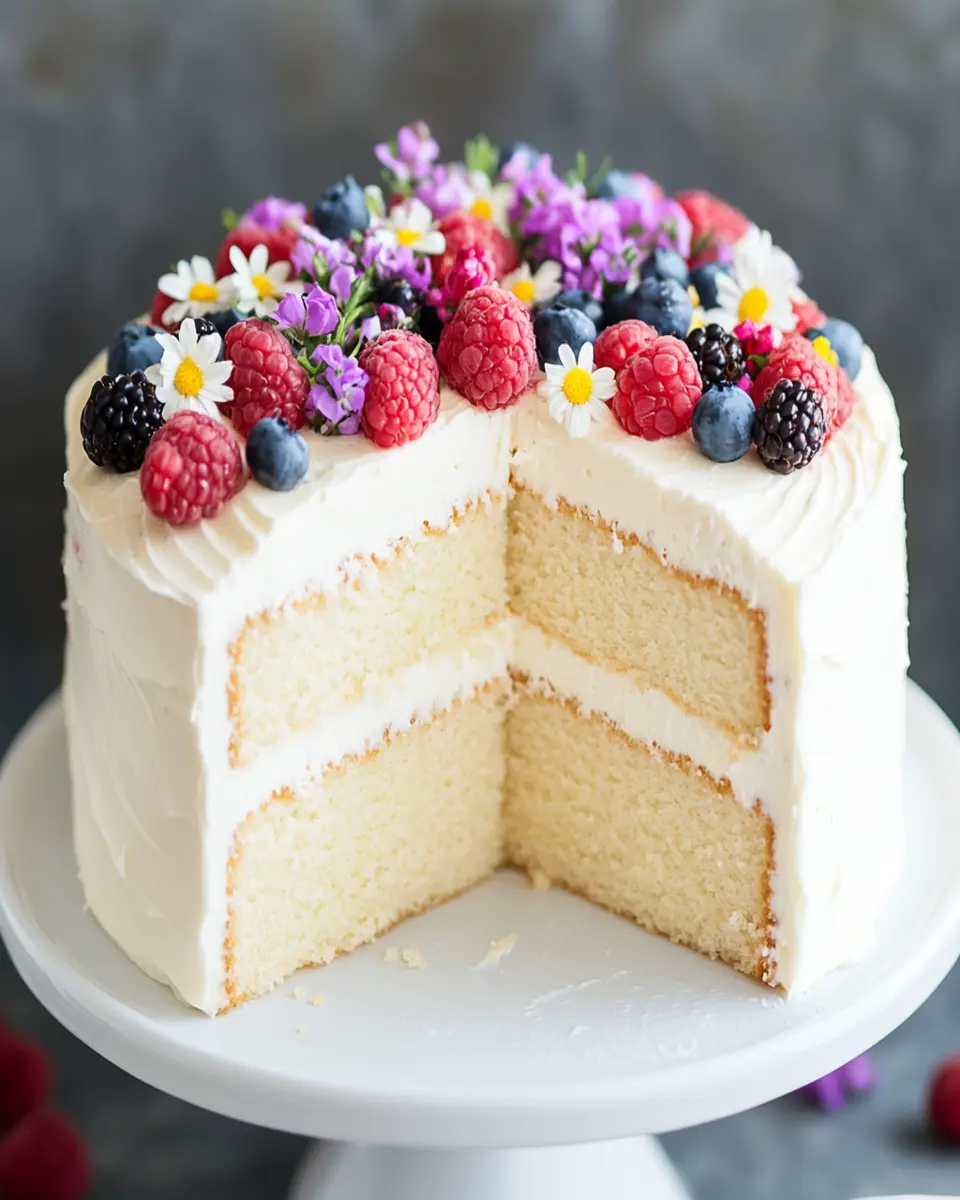 How to make Box Cake Better (White Cake) First Image First Image