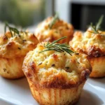 Garlic Rosemary Muffins Bake in Just 20 Minutes—Irresistible! First Image First Image
