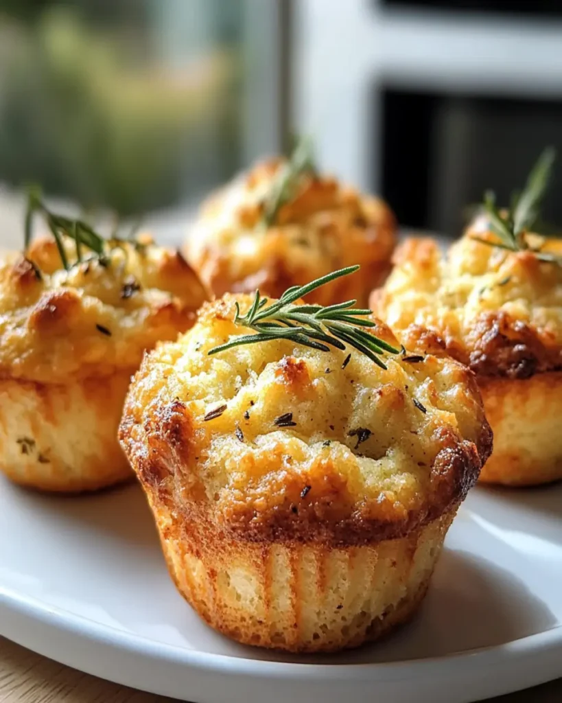 Garlic Rosemary Muffins Bake in Just 20 Minutes—Irresistible! First Image First Image