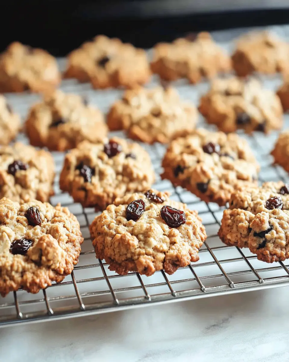 Healthy Oatmeal Raisin Cookies First Image First Image