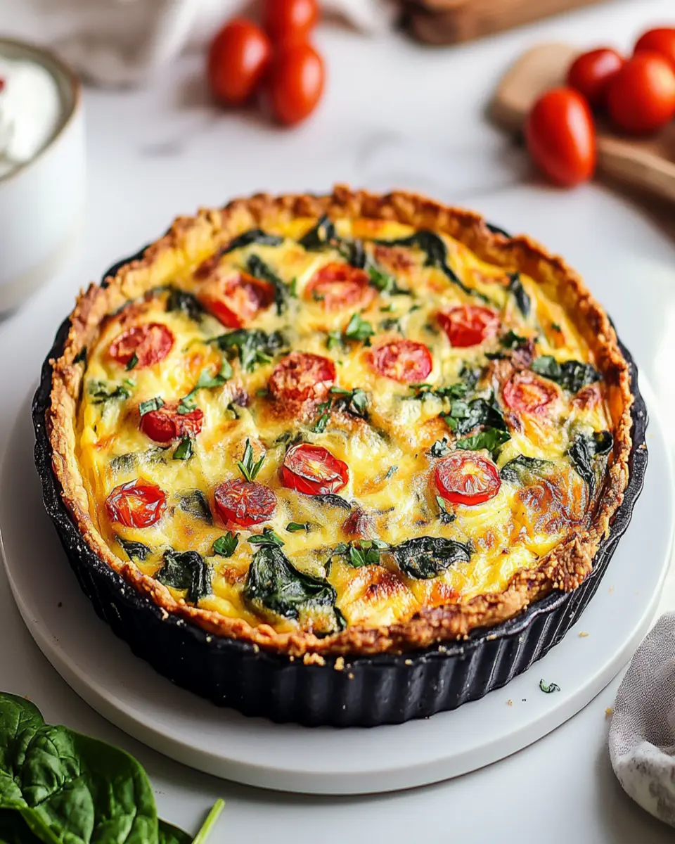 Irresistible Potato Crust Quiche Recipe for Brunch Lovers First Image First Image