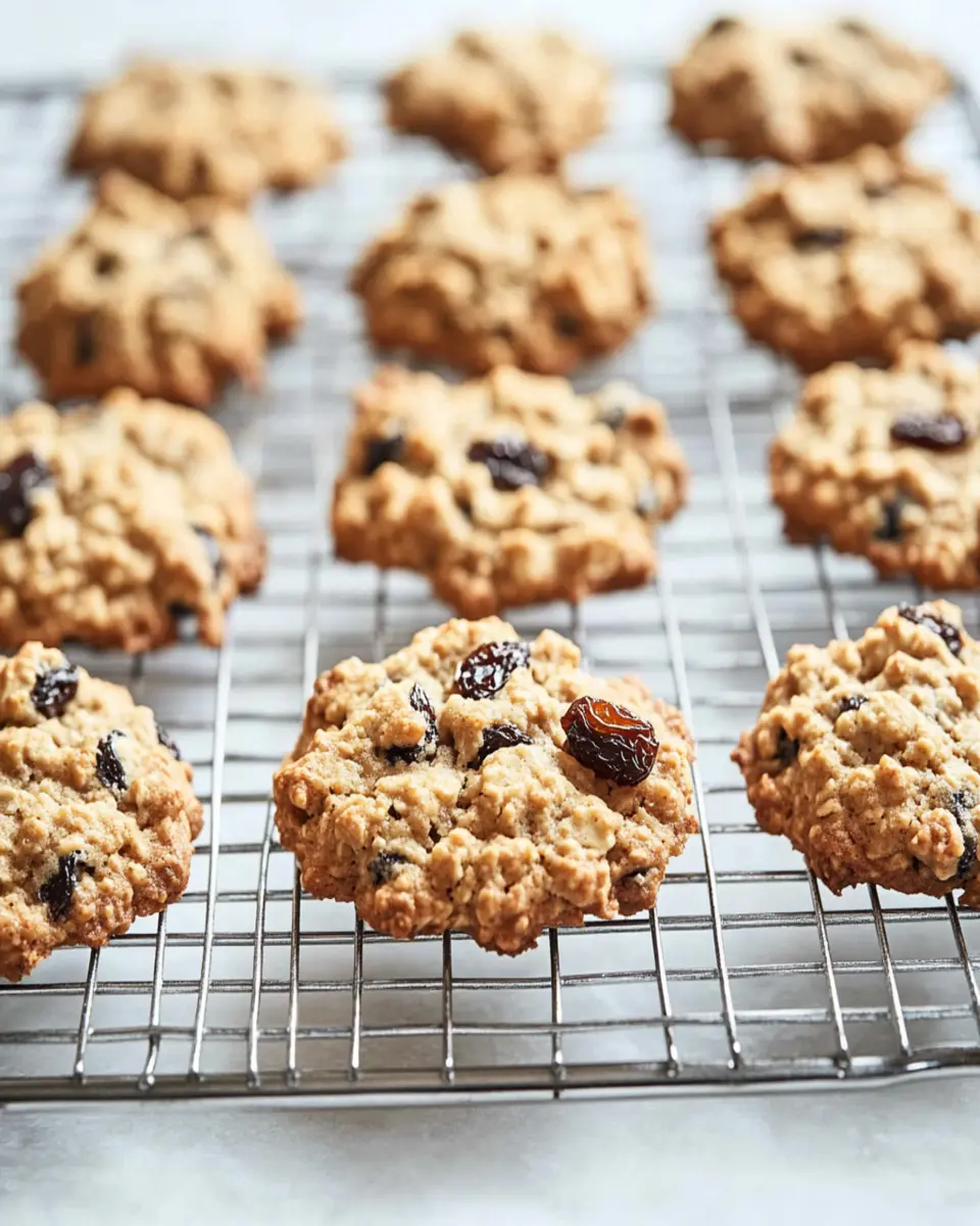 Healthy Oatmeal Raisin Cookies First Image First Image