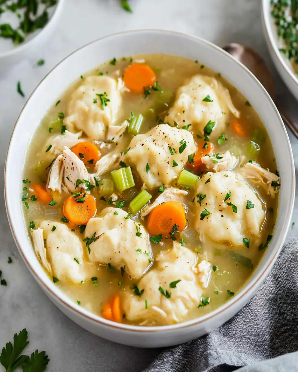 Chicken Dumpling Soup First Image First Image